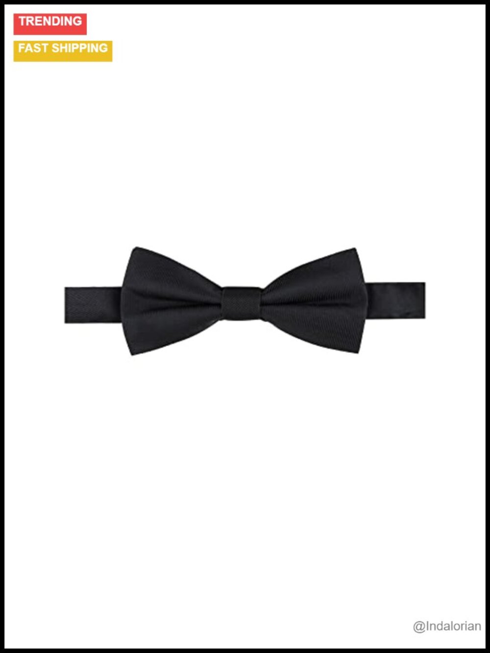 Calvin Klein Mens Bow Tie Pre-tied To-tie Recycled Polyester Acetate Formal